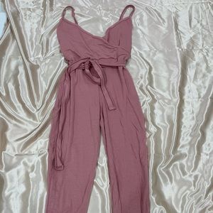 Dusty pink jumpsuit